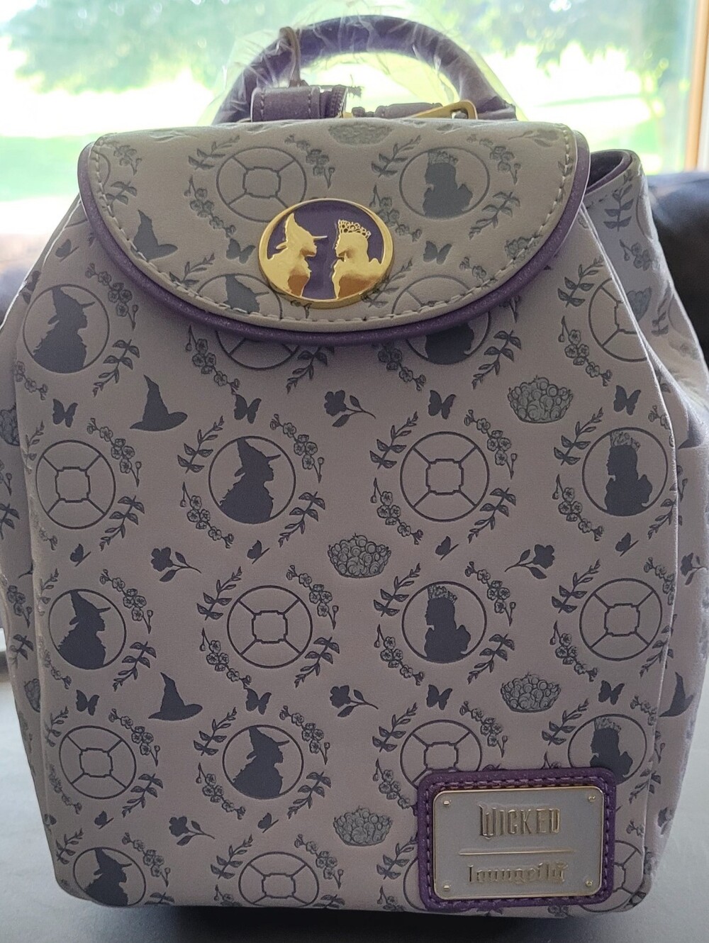 Loungefly Wicked Silhouette Micro Mini Backpack